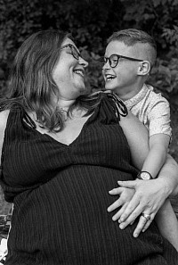 Babybauch,   Familie,   Glücklich
